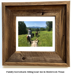 family horseback riding near me in Benbrook, Texas